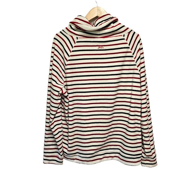 JOULES  MAYSTON SOFT VELOUR‎ ROLL POLO NECK JUMPER SWEATER TOP SIZE 14 - Picture 5 of 5